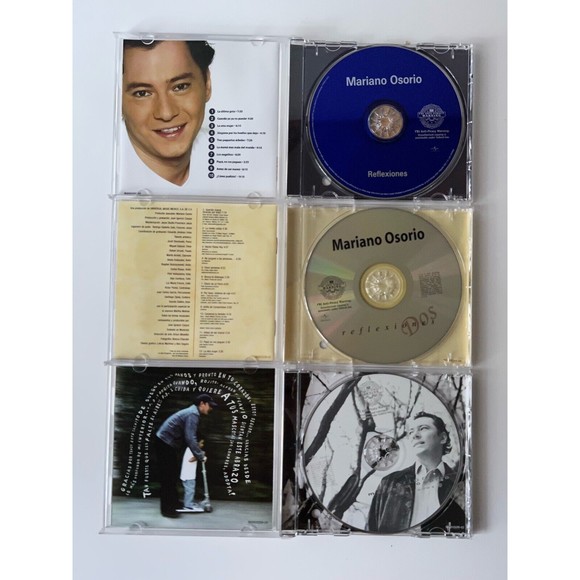 Mariano Osorio Promo CDs Reflexiones 1 / 2 / 3 Interior Universal Play Tested - Picture 4 of 5